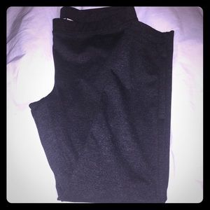 Grey Herringbone Leggings